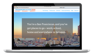 SF Transportation 2030 Website